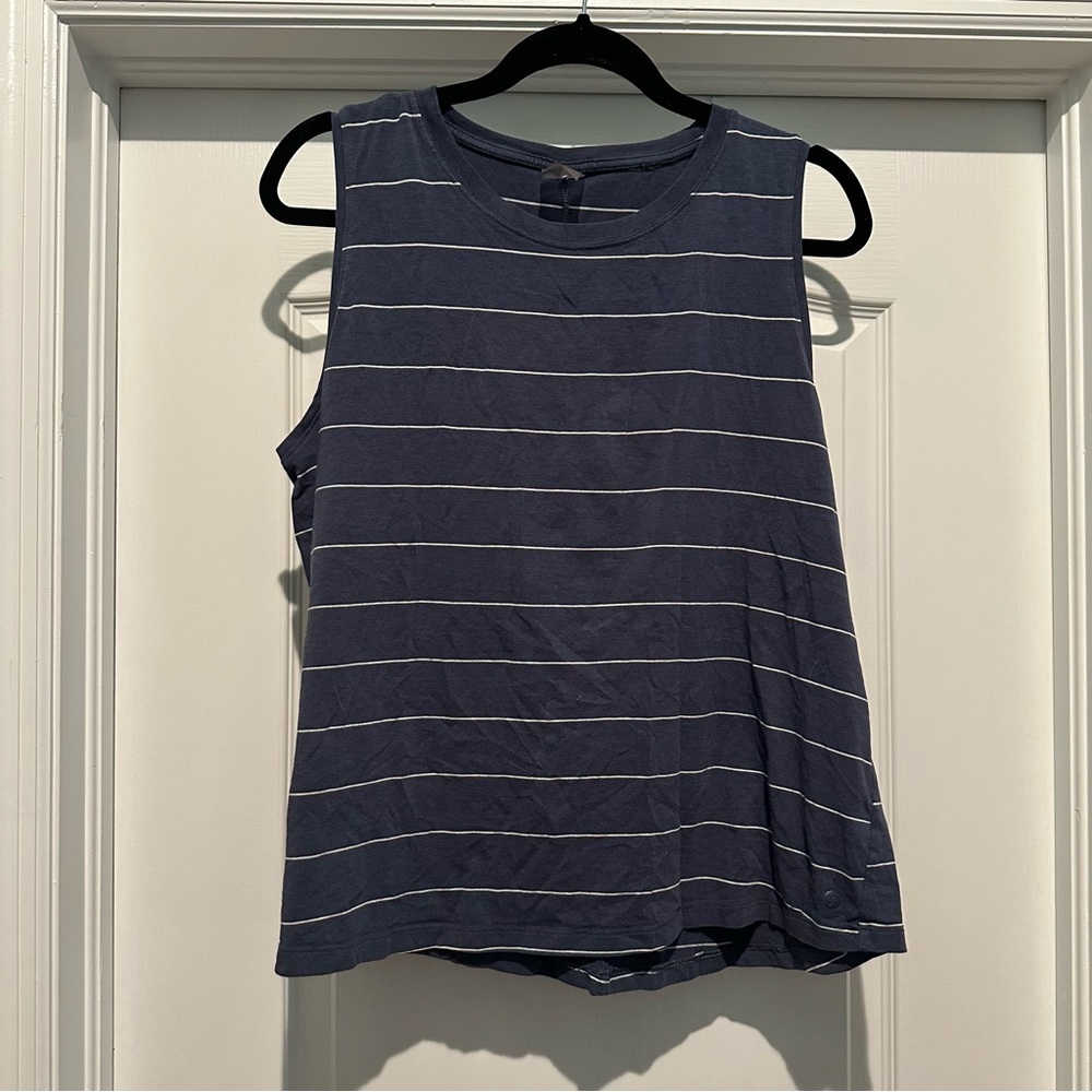 CALIA by Carrie Underwood Blue Boxy Muscle Tee Relaxed Fit